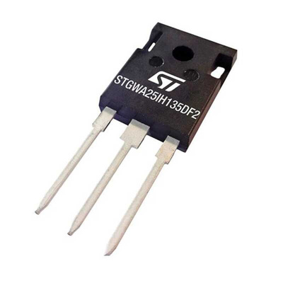 STMicroelectronics STGWA25IH135DF2, Bi-Directional-Channel Single Collector, Single Emitter, Single Gate IGBT, 25 A