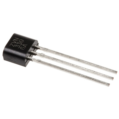 N-Channel MOSFET, 270 mA, 60 V, 3-Pin E-Line Diodes Inc ZVN3306A