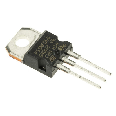 N-Channel MOSFET, 50 A, 60 V, 3-Pin TO-220 STMicroelectronics STP55NF06
