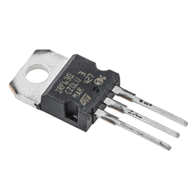 N-Channel MOSFET, 9 A, 200 V, 3-Pin TO-220 STMicroelectronics IRF630