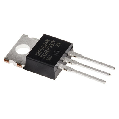 P-Channel MOSFET, 12 A, 55 V, 3-Pin TO-220AB Infineon IRF9Z24NPBF