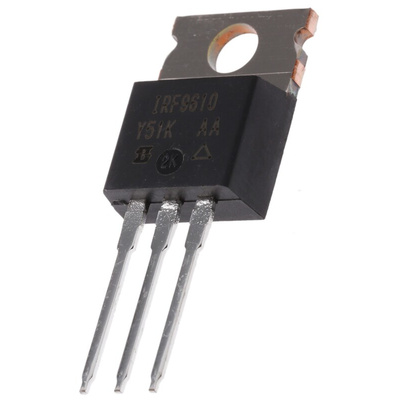 P-Channel MOSFET, 1.8 A, 200 V, 3-Pin TO-220AB Vishay IRF9610PBF