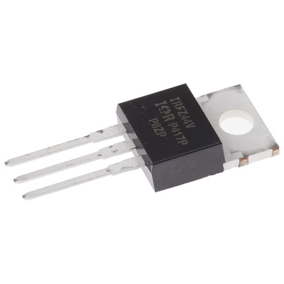 N-Channel MOSFET, 55 A, 60 V, 3-Pin TO-220AB Infineon IRFZ44VPBF