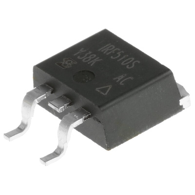 N-Channel MOSFET, 5.6 A, 100 V, 3-Pin D2PAK Vishay IRF510SPBF