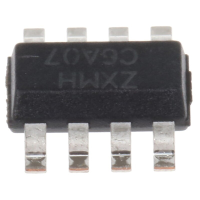 Quad N/P-Channel-Channel MOSFET, 1.8 A, 1.5 A, 60 V, 8-Pin SM Diodes Inc ZXMHC6A07T8TA
