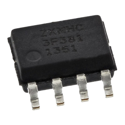 Quad N/P-Channel-Channel MOSFET, 4.1 A, 4.98 A, 30 V, 8-Pin SOIC Diodes Inc ZXMHC3F381N8TC
