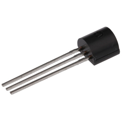 onsemi J111 N-Channel JFET, Idss min. 20mA, 3-Pin TO-92