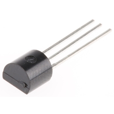 onsemi J113 N-Channel JFET, Idss min. 2mA, 3-Pin TO-92