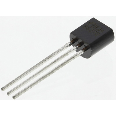 N-Channel MOSFET, 400 mA, 60 V, 3-Pin TO-92 onsemi BS270