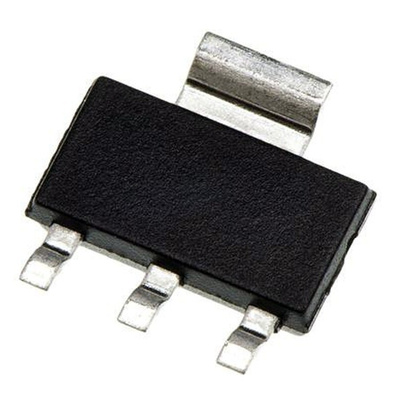 P-Channel MOSFET, 2.9 A, 60 V, 3-Pin SOT-223 Infineon BSP613PH6327XTSA1