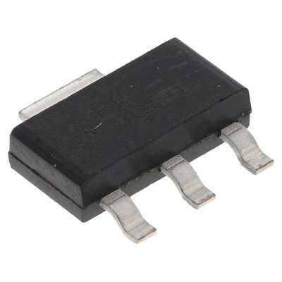 N-Channel MOSFET, 3 A, 60 V, 3-Pin SOT-223 onsemi NTF3055L108T1G