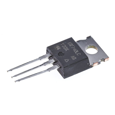 N-Channel MOSFET, 10 A, 400 V, 3-Pin TO-220AB Vishay IRF740LCPBF