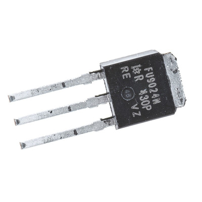 P-Channel MOSFET, 11 A, 55 V, 3-Pin IPAK Infineon IRFU9024NPBF