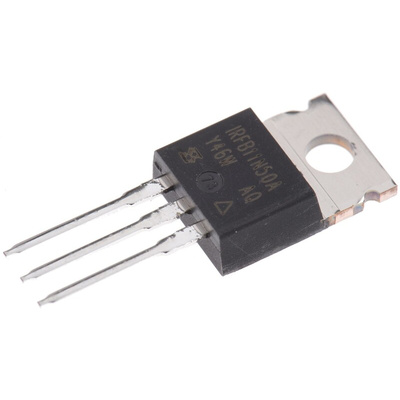N-Channel MOSFET, 11 A, 500 V, 3-Pin TO-220AB Vishay IRFB11N50APBF