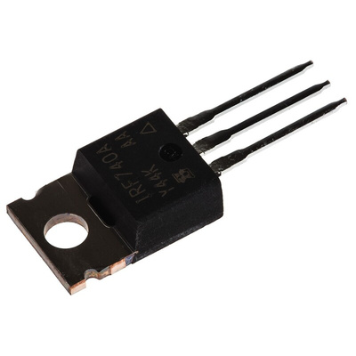 N-Channel MOSFET, 10 A, 400 V, 3-Pin TO-220AB Vishay IRF740APBF