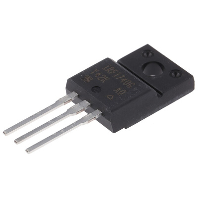 N-Channel MOSFET, 5.4 A, 400 V, 3-Pin TO-220FP Vishay IRFI740GPBF