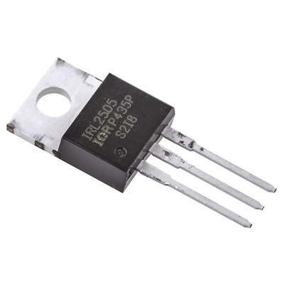 N-Channel MOSFET, 104 A, 55 V, 3-Pin TO-220AB Infineon IRL2505PBF