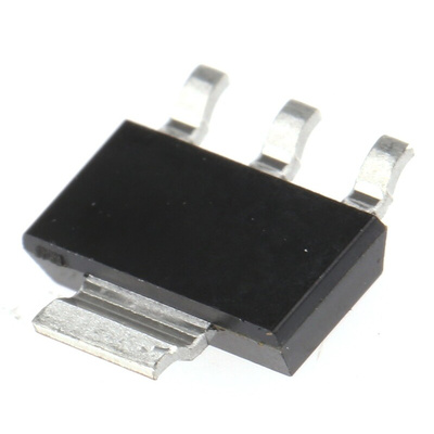 P-Channel MOSFET, 1.8 A, 60 V, 3-Pin SOT-223 Vishay IRFL9014TRPBF