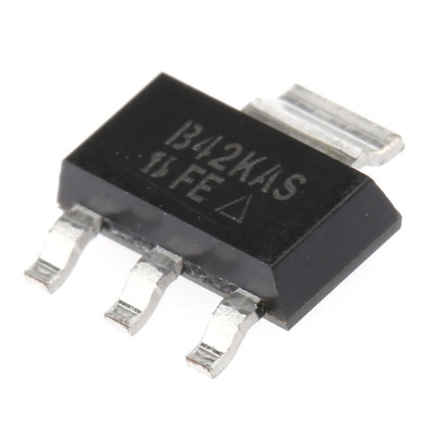 P-Channel MOSFET, 1.8 A, 60 V, 3-Pin SOT-223 Vishay IRFL9014TRPBF