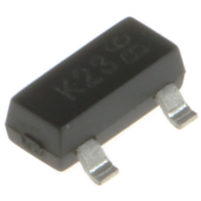 N-Channel MOSFET, 170 mA, 100 V, 3-Pin SOT-23 Diodes Inc BSS123-7-F