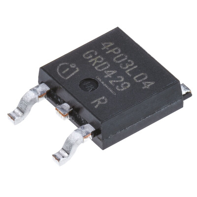 P-Channel MOSFET, 90 A, 30 V, 3-Pin DPAK Infineon IPD90P03P4L04ATMA1