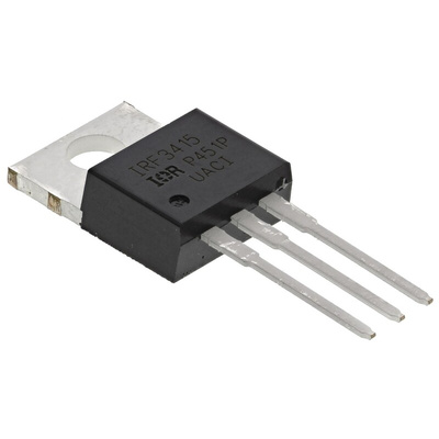 N-Channel MOSFET, 43 A, 150 V, 3-Pin TO-220AB Infineon IRF3415PBF