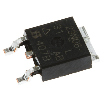 N-Channel MOSFET, 23 A, 60 V, 3-Pin DPAK Vishay SUD23N06-31-GE3