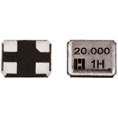 Hosonic 20MHz Crystal ±10ppm SMD 4-Pin 2.5 x 2 x 0.55mm
