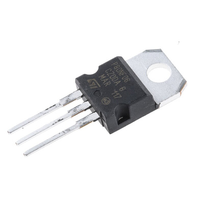 N-Channel MOSFET, 80 A, 60 V, 3-Pin TO-220 STMicroelectronics STP80NF06