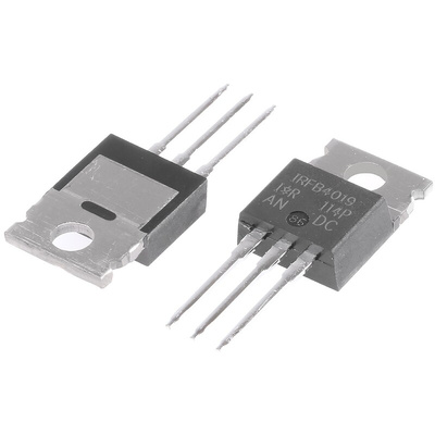 N-Channel MOSFET, 17 A, 150 V, 3-Pin TO-220AB Infineon IRFB4019PBF