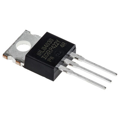 N-Channel MOSFET, 180 A, 100 V, 3-Pin TO-220AB Infineon IRLB4030PBF