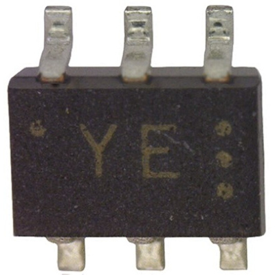 Dual N-Channel MOSFET, 180 mA, 20 V, 6-Pin US6 Toshiba SSM6N35FU(TE85L,F)
