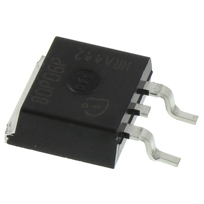 P-Channel MOSFET, 80 A, 60 V, 3-Pin D2PAK Infineon SPB80P06PGATMA1