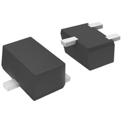 P-Channel MOSFET, 870 mA, 20 V, 3-Pin SOT-723 onsemi NTK3139PG