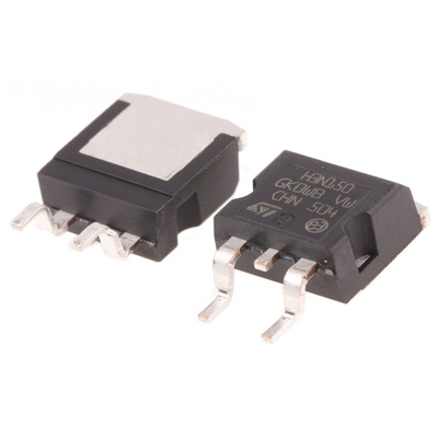 N-Channel MOSFET, 2.5 A, 1500 V, 3-Pin H2PAK-2 STMicroelectronics STH3N150-2