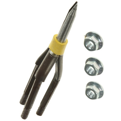 1.2 → 3mm Prong Length, Cable Sleeve Tool Replacement Prong, For Use With Interchangeable Prong Application Tools