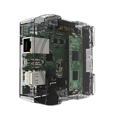 Revolution PI RevPi Core, Industrial Computer, 700 MHz Quad-Core, BCM2835 700 MHz, 500 MB (RAM), 4 GB (Flash), Linux