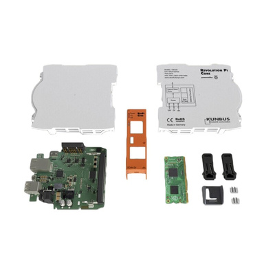 Revolution PI RevPi Core, Industrial Computer, 700 MHz Quad-Core, BCM2835 700 MHz, 500 MB (RAM), 4 GB (Flash), Linux