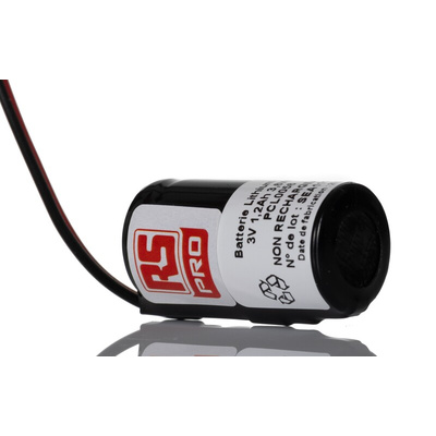 RS PRO Battery for Use with Fanuc, Siemens Series