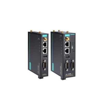 MOXA UC-3100, Industrial Computer, 8W, ARM Cortex 1 GHz, 8000 MB, 1 Linux