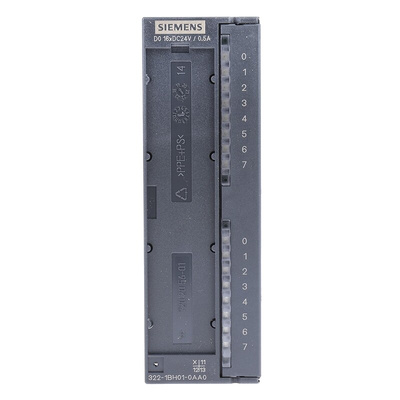 Siemens SIMATIC S7-300 Series Series PLC I/O Module for Use with SIMATIC S7-300 Series, Digital, 24 V