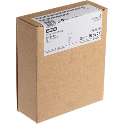 Siemens SIMATIC S7-300 Series Series PLC I/O Module for Use with S7-300 Series, Digital, 20.4 V, 24 V, 28.8 V
