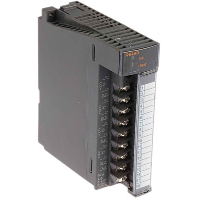 Mitsubishi MELSEC Q Series PLC I/O Module for Use with MELSEC Q Series, Analogue