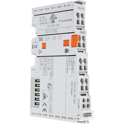 Wago 750 Series PLC I/O Module for Use with I/O System 750/753