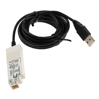Schneider Electric Zelio Series PLC Cable for Use with Zelio Logic 2