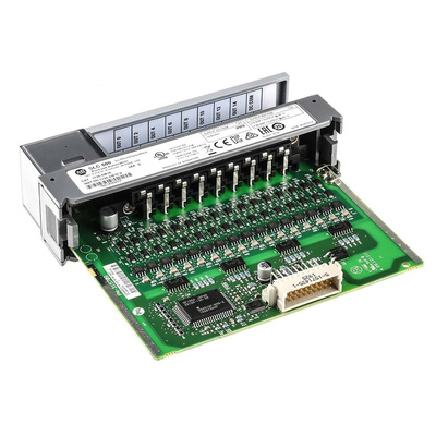 Allen Bradley PLC I/O Module for Use with SLC 500 Series, Digital, Transistor