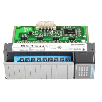 Allen Bradley PLC I/O Module for Use with SLC 500 Series, Digital, Transistor