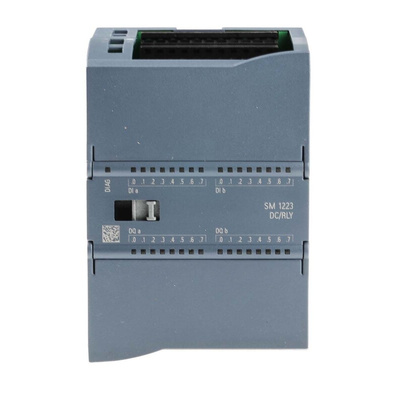 Siemens SM 1223 Series PLC I/O Module for Use with SIMATIC S7-1200 Series, Digital, Digital