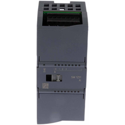 Siemens IB IL AO 4/8/U/BP-XC-PAC Series PLC I/O Module for Use with SIMATIC S7-1200, Analogue, 24 V