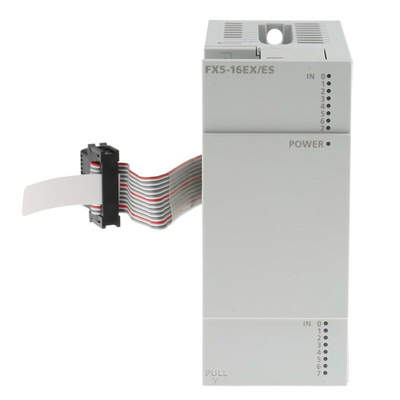 Mitsubishi G4 Series PLC I/O Module for Use with FX5U CPU Module, FX5UC CPU Module, Sink, Source, 5 V dc, 24 V dc